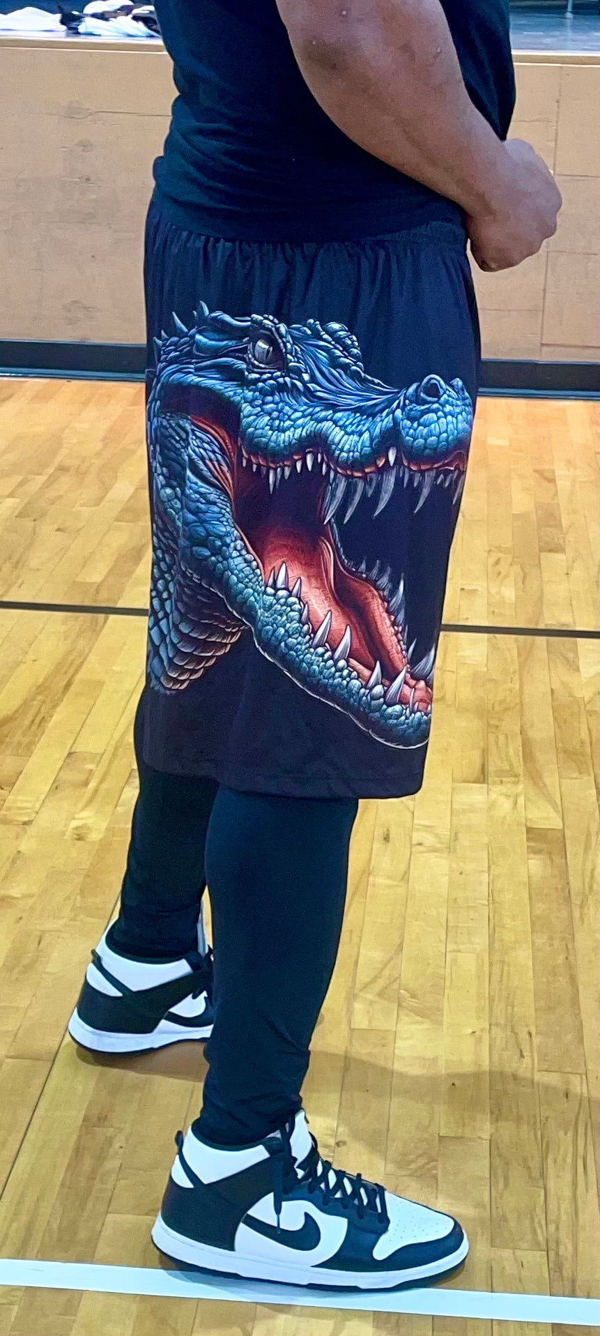 Gator Allover Print (No Pockets)