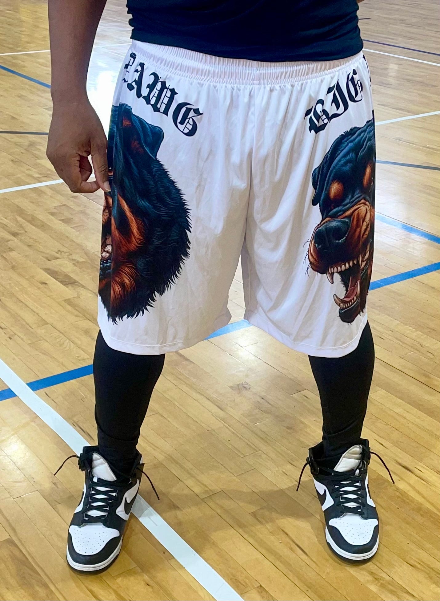 Big Dawg Rottweiler Allover Print (No Pockets)