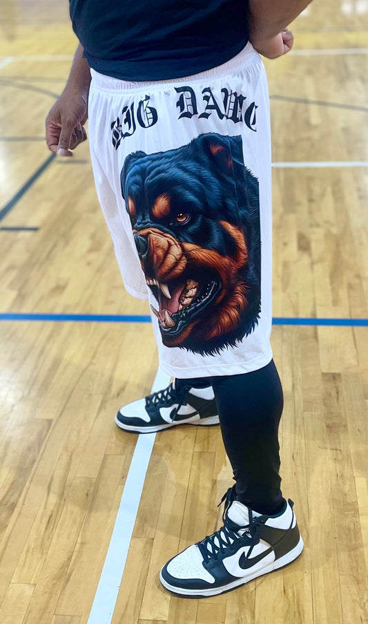 Big Dawg Rottweiler Allover Print (No Pockets)