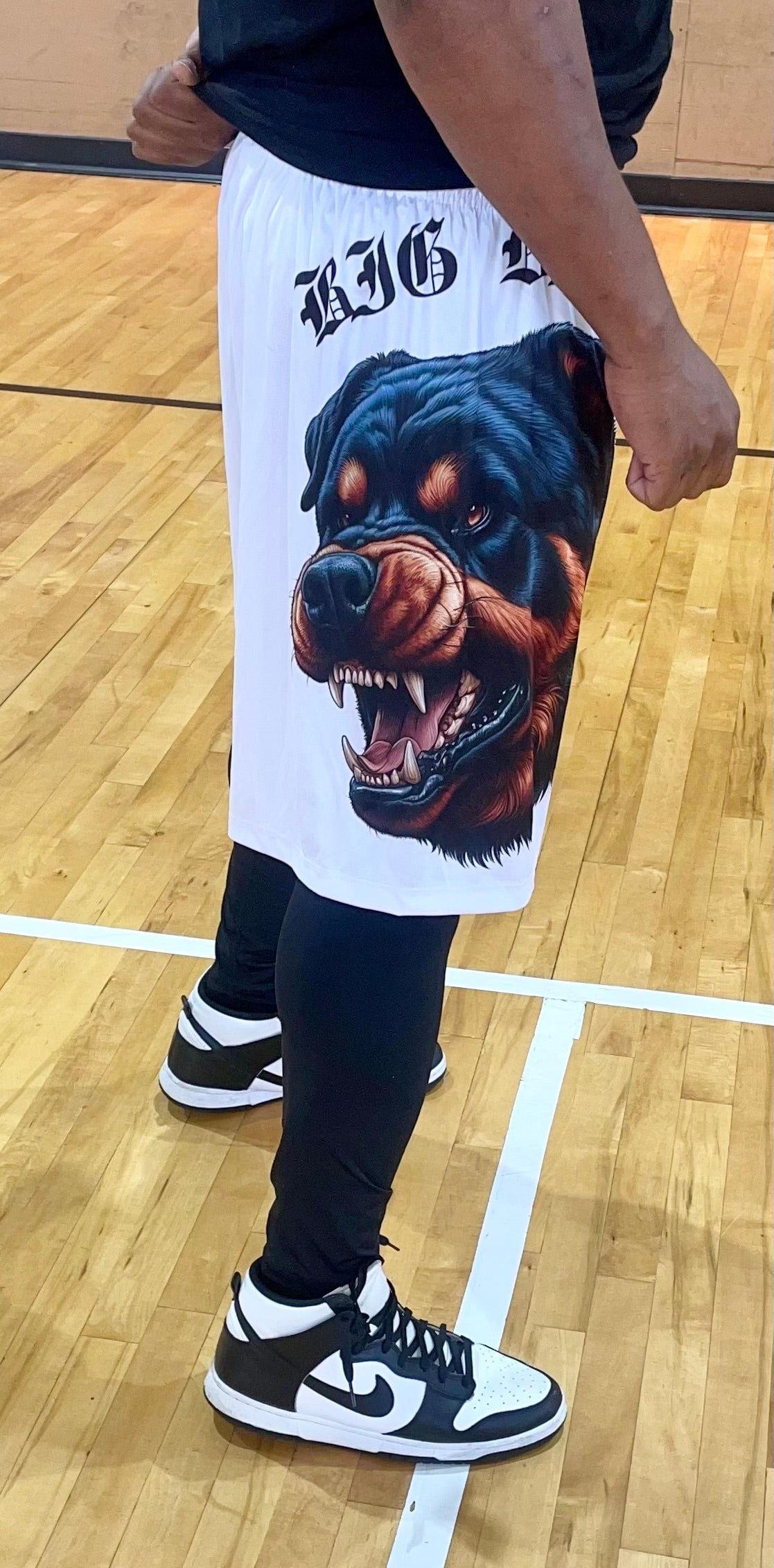 Big Dawg Rottweiler Allover Print (No Pockets)