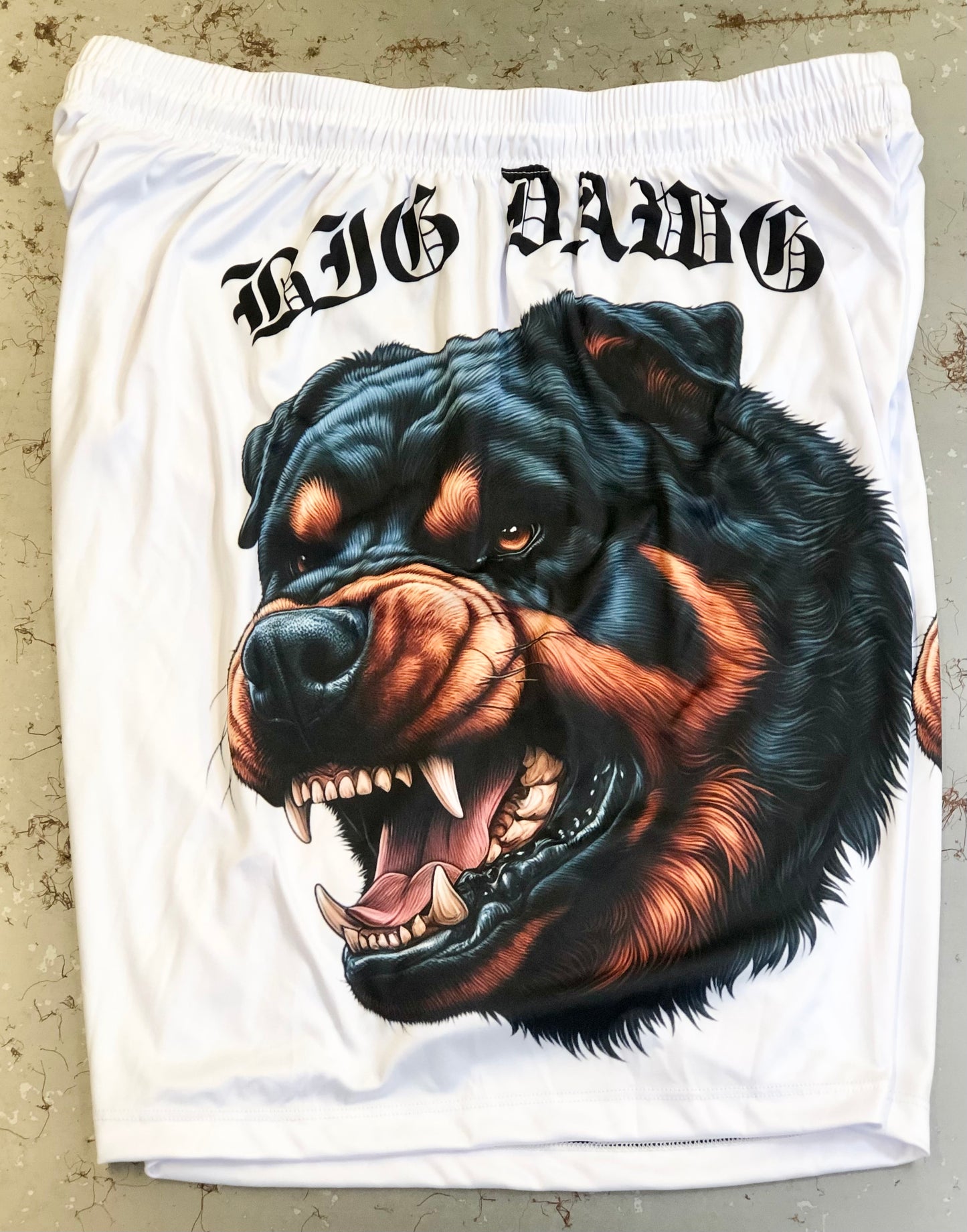 Big Dawg Rottweiler Allover Print (No Pockets)