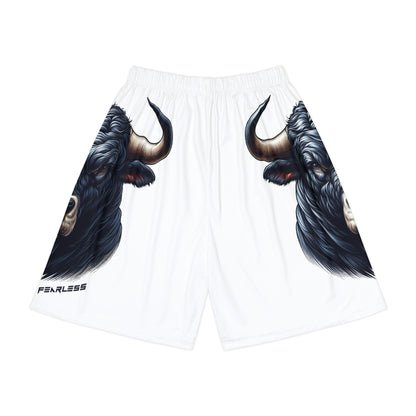 Black Bull Allover Print (No Pockets)
