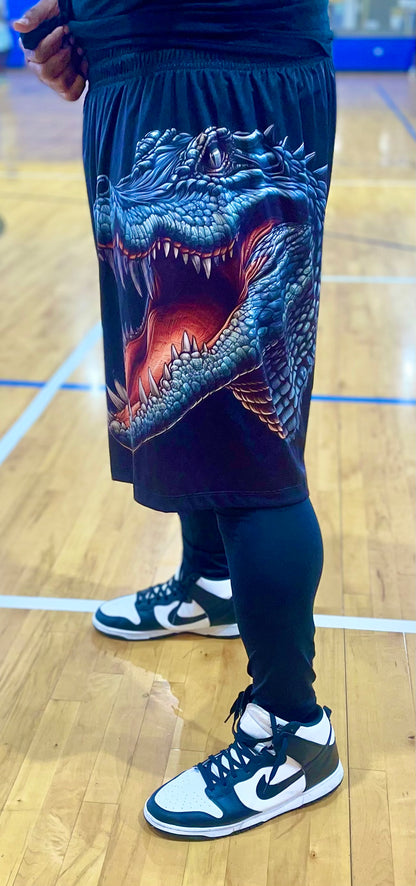 Gator Allover Print (No Pockets)