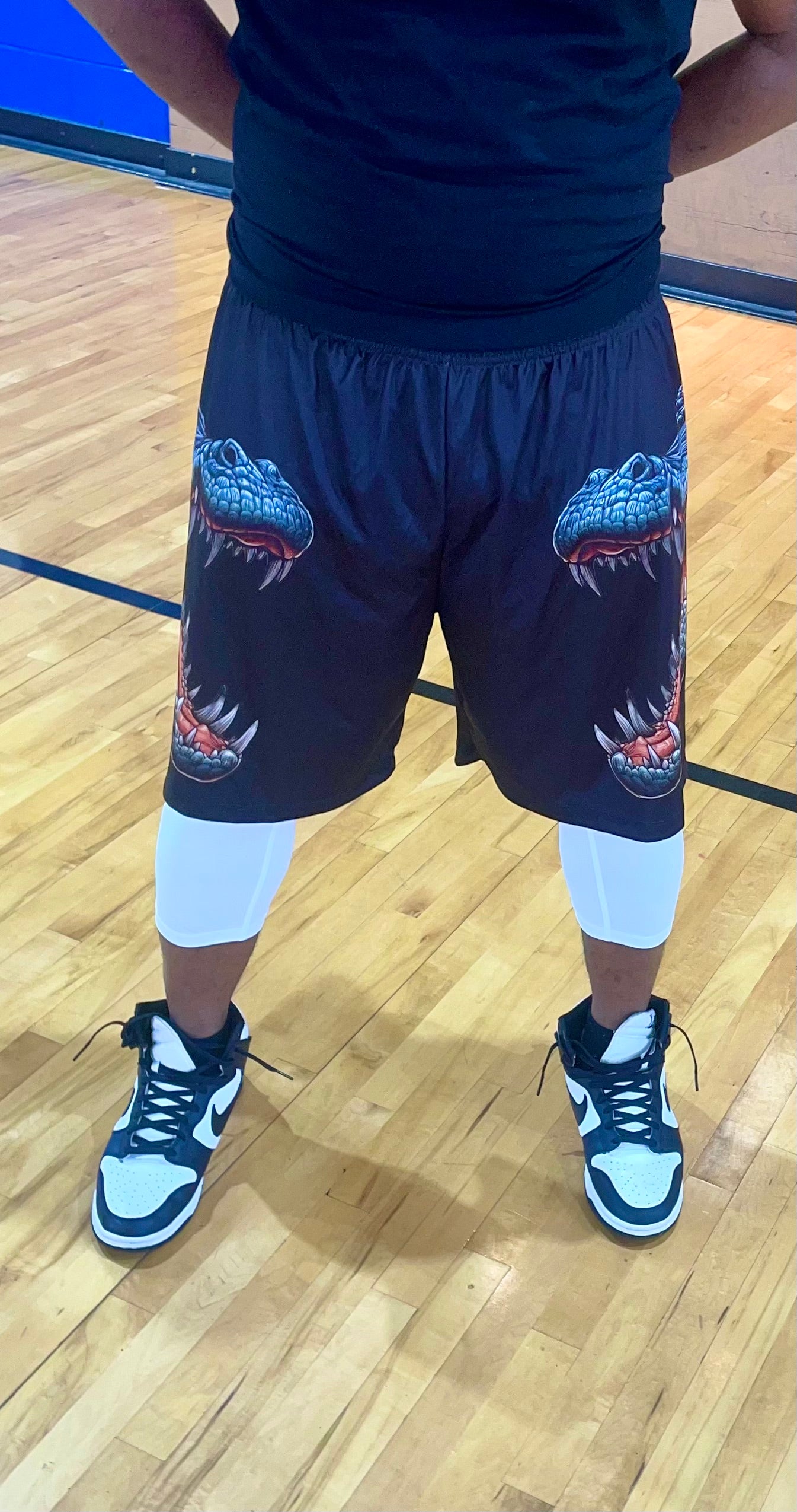 Gator Allover Print (No Pockets)